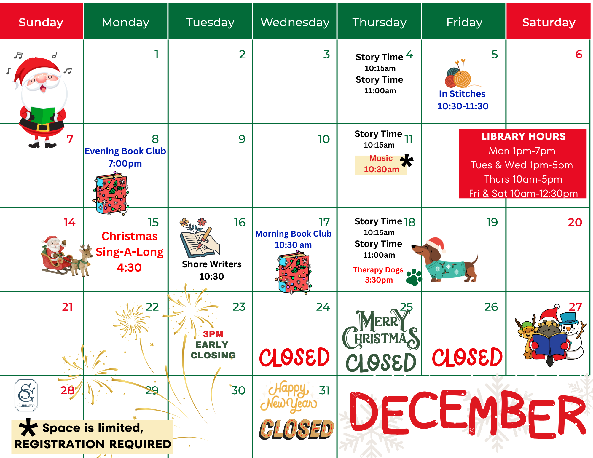 December 2025 calendar