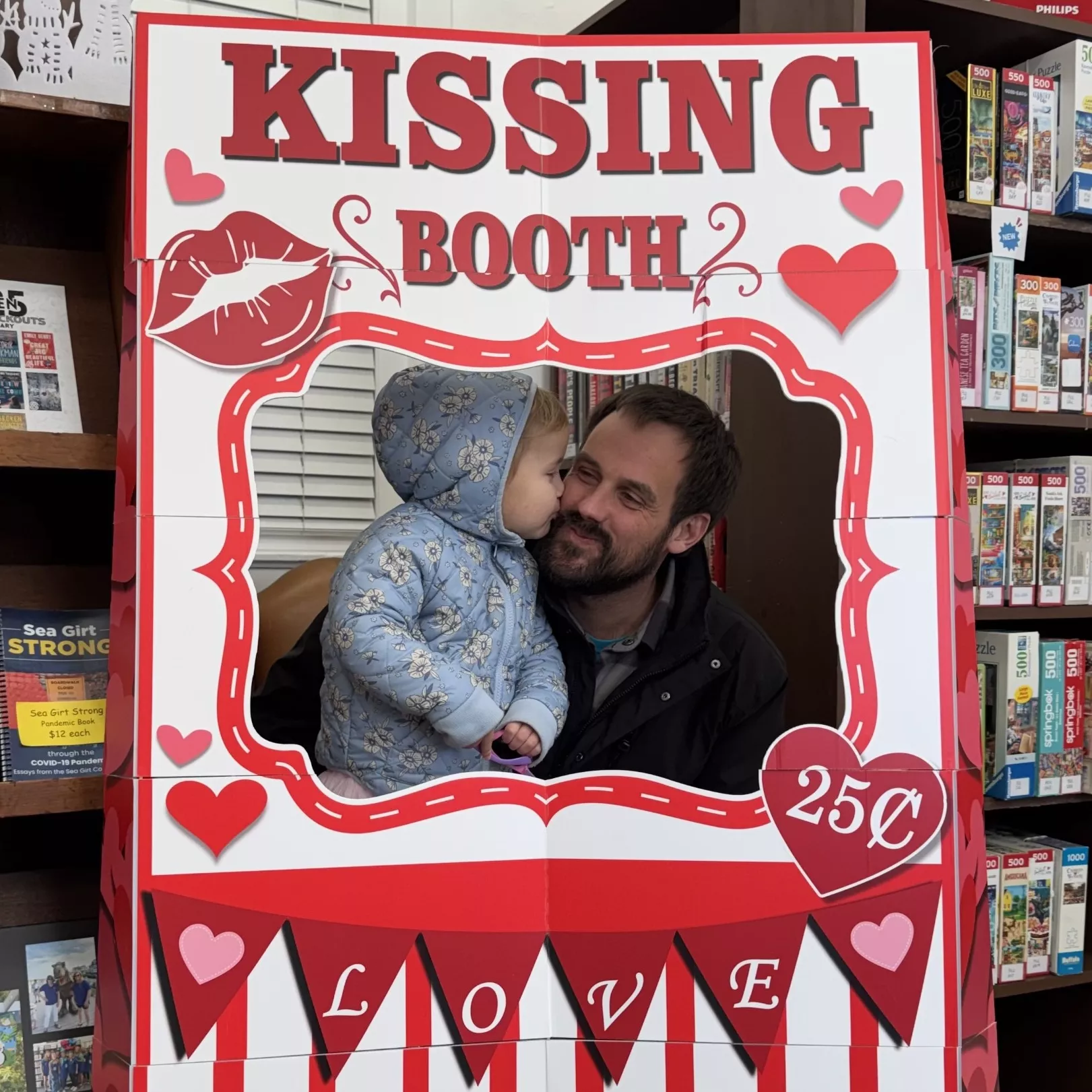 kissing booth