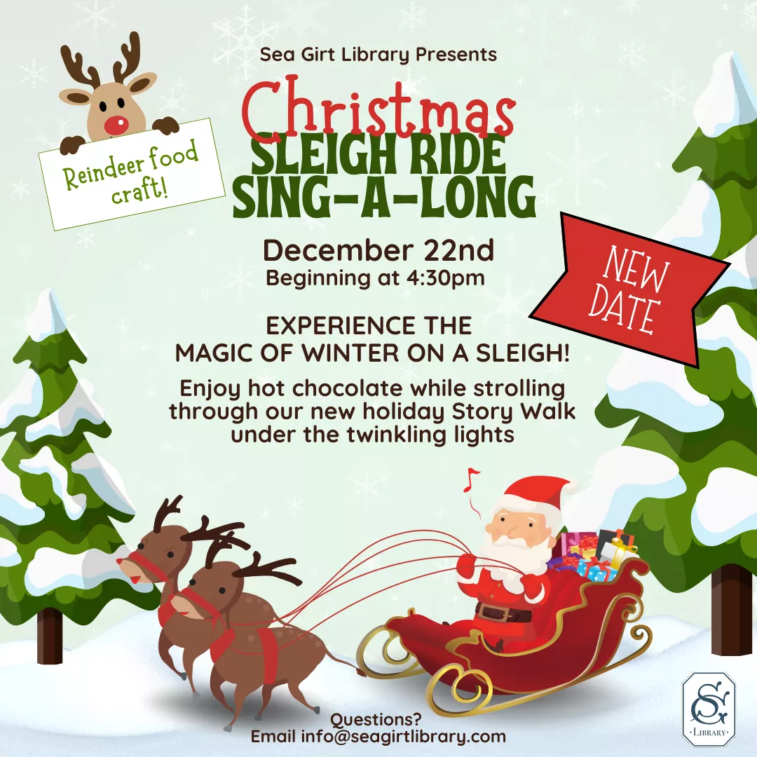 Sleigh Ride Sing-A-Long on Dec. 22 @ 4:30 PM