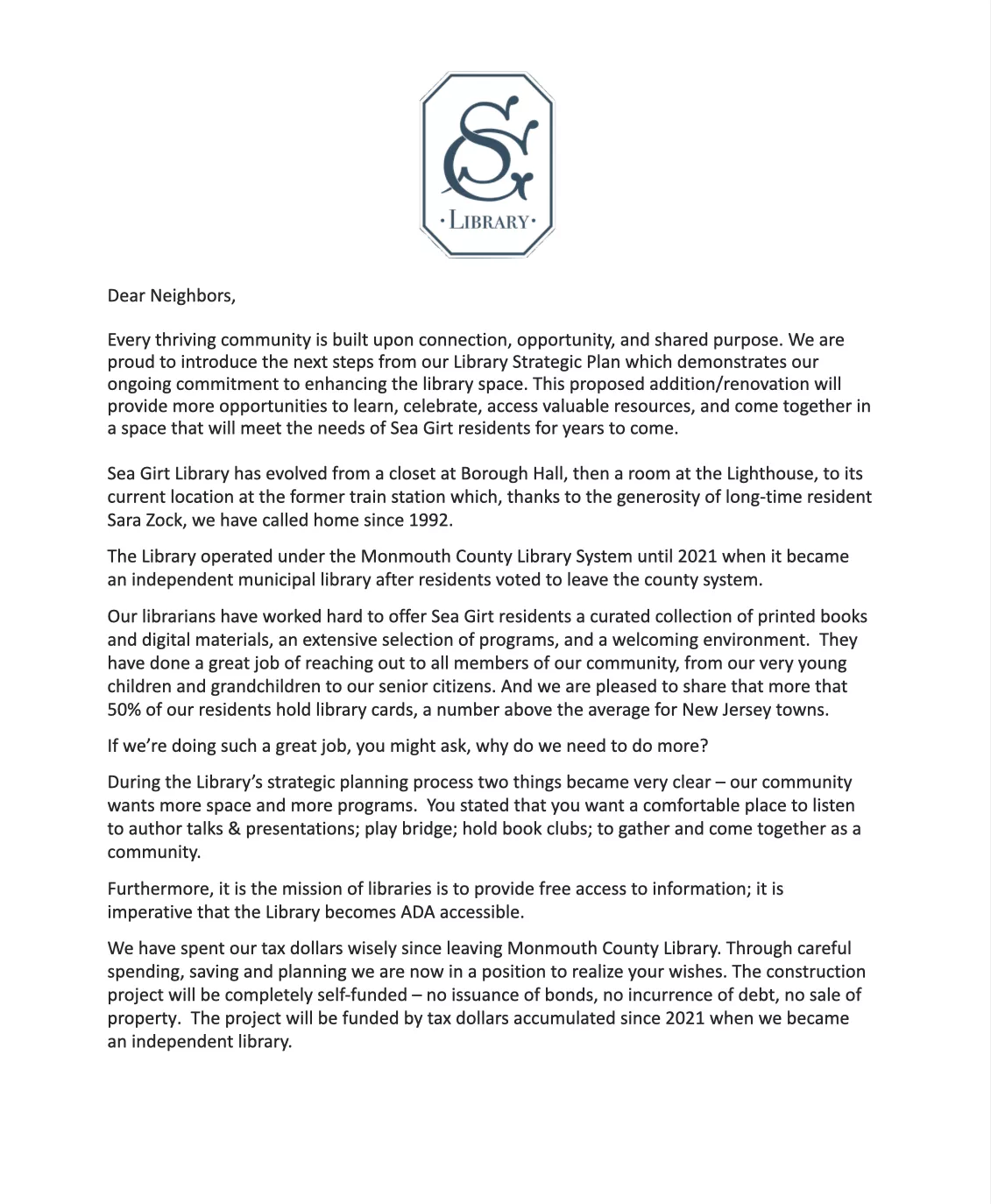 New Explanation Letter 1