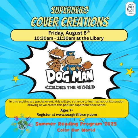 Superhero Cover Creations (Dog Man)